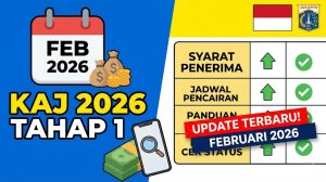 Bansos KAJ 2026 Tahap 1: Jadwal Pencairan, Syarat Penerima, dan Panduan Cek Status Terbaru Februari 2026