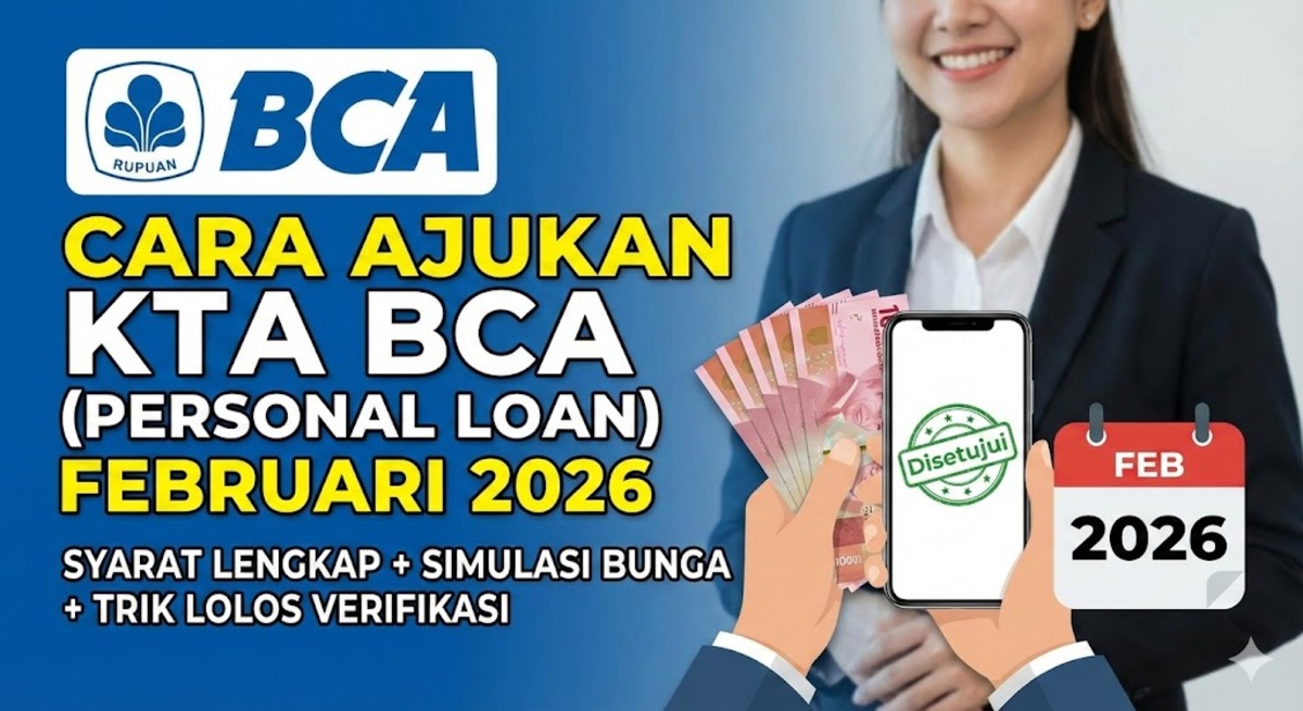 Cara Mengajukan KTA BCA (Personal Loan) Februari 2026: Syarat Lengkap, Simulasi Bunga, dan Trik Lolos Verifikasi
