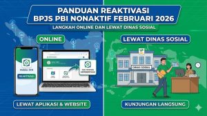 Panduan Reaktivasi BPJS PBI Nonaktif Februari 2026: Langkah Online dan Lewat Dinas Sosial