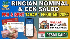 Rincian Nominal Bansos PKH dan BPNT Tahap 1 Februari 2026: Cek Besaran Saldo KKS dan Simulasi Bantuan per Keluarga