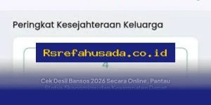 Cek Desil Bansos 2026 Secara Online, Pantau Status Ekonomimu dan Kesempatan Dapat PKH, BPNT, dan Sembako