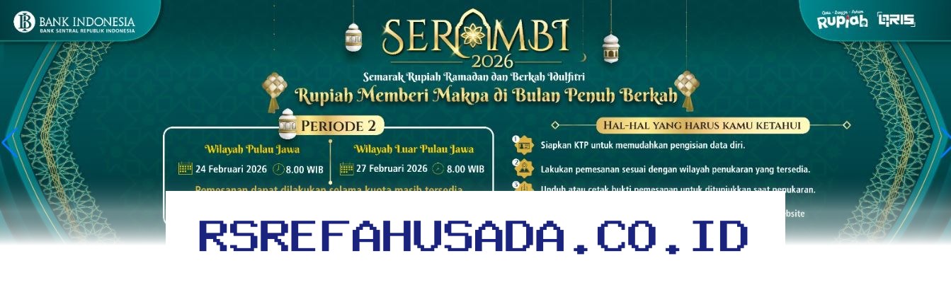 Cara Mudah Tukar Uang Baru 2026 di PINTAR BI, Simak Syarat dan Tahapannya!
