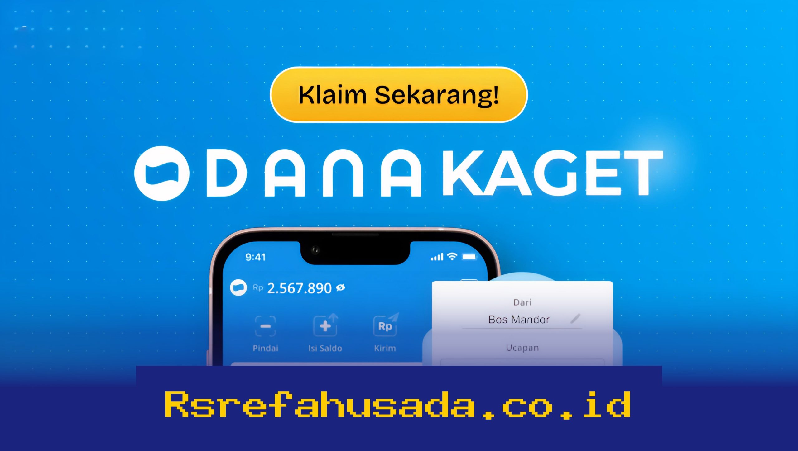 DANA Bagi-Bagi Saldo Gratis Rp104.000 ke Dompet Digital, Begini Cara Klaimnya!