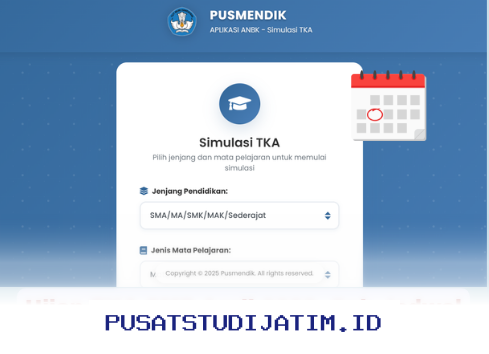 Jadwal Ujian TKA SMP April 2026 Sudah Bisa Dilihat, Simak Informasinya!