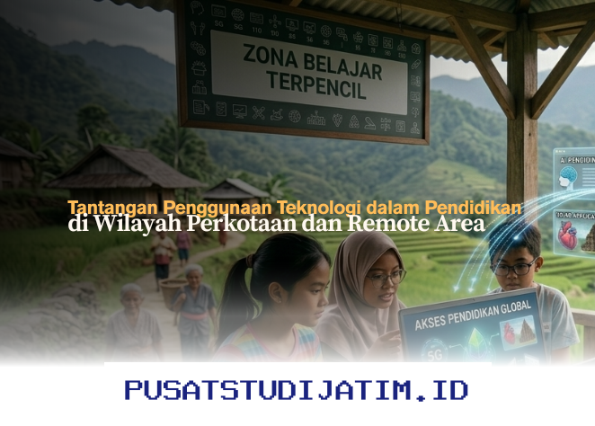 Mengapa Teknologi Pendidikan di Wilayah Perkotaan dan Remote Area Masih Menghadapi Banyak Rintangan?