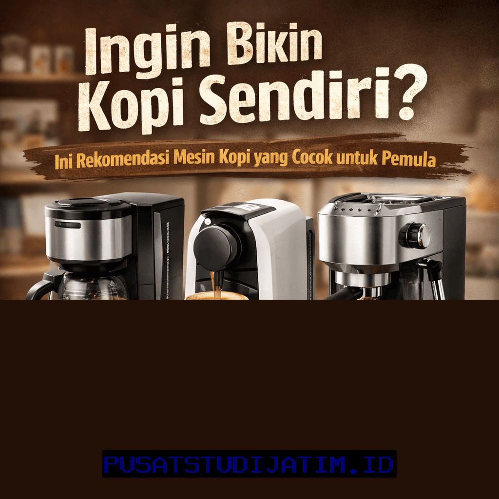 Mesin Kopi Terbaik untuk Pemula yang Mudah Digunakan dan Menghasilkan Kopi Nikmat!