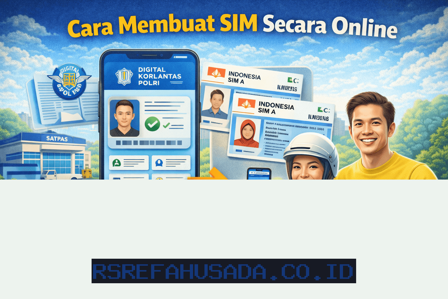 Mudahnya Buat SIM Online Tanpa Ribet!