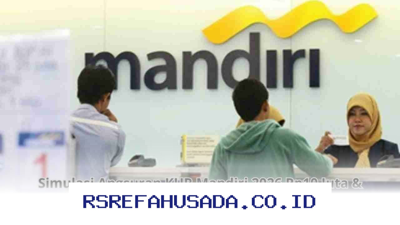 Simulasi Kredit Usaha Rakyat Mandiri 2026: Angsuran Ringan Rp10 Juta, Begini Syarat Mudahnya!